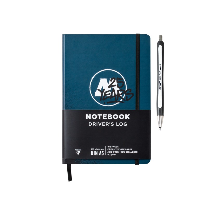 Molotow Notebook Driver`s Logo 25 Years 801213 + ручка в подарок