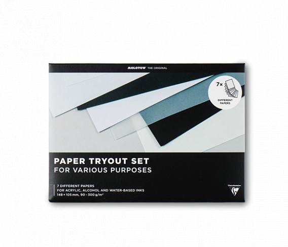 Molotow Paper Tryout Set A6 7 листов Complete 801225 набор бумаги