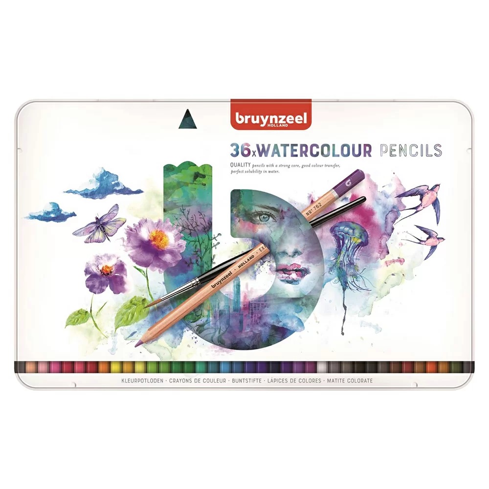 Набор акварельных карандашей "Expression" 36 цветов