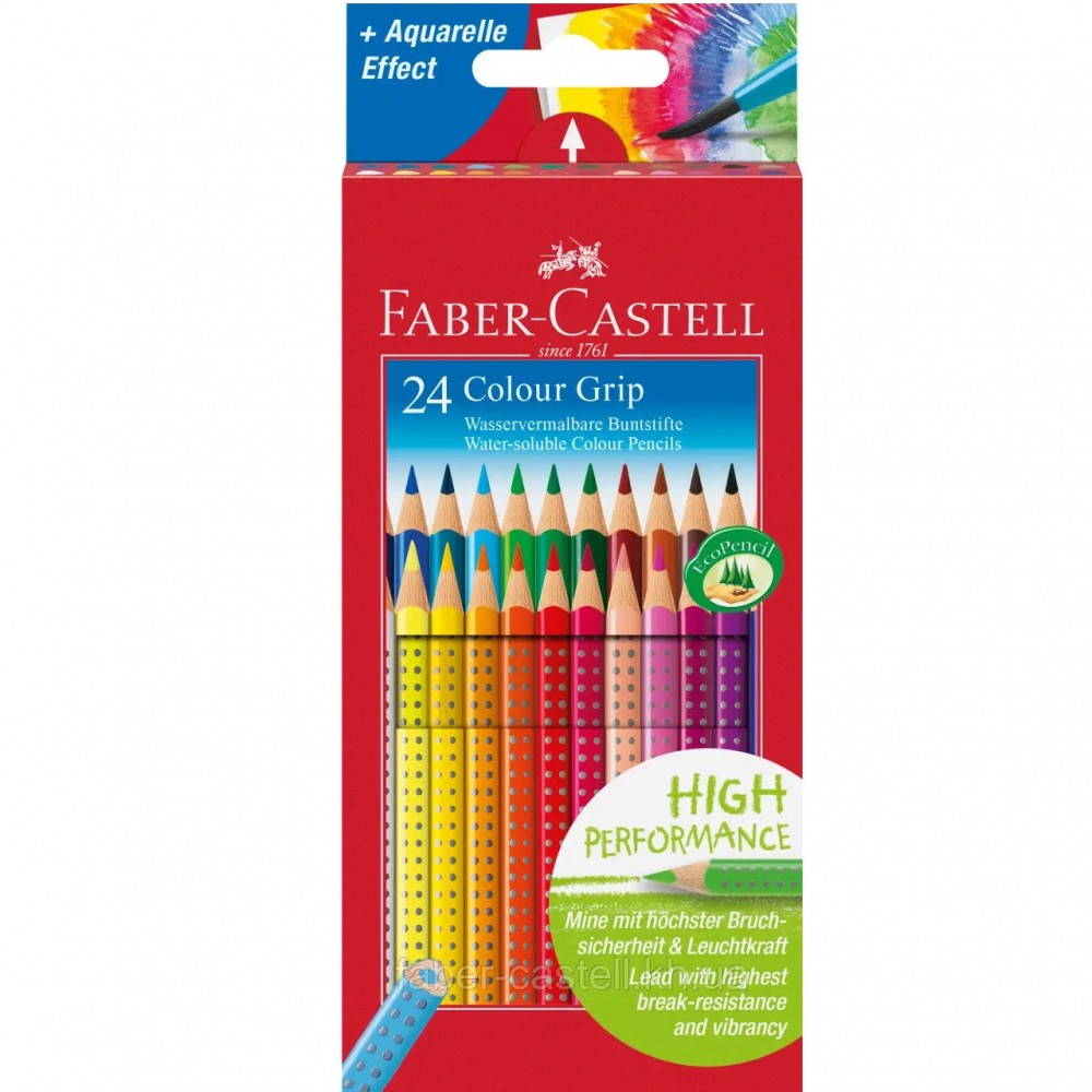 Цветные карандаши Faber- Castell Grip 2001 24 шт.