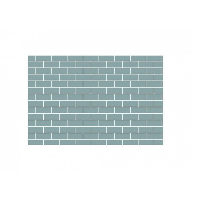Стикер Brick Wall / серая стена 8x12 см. 10 шт